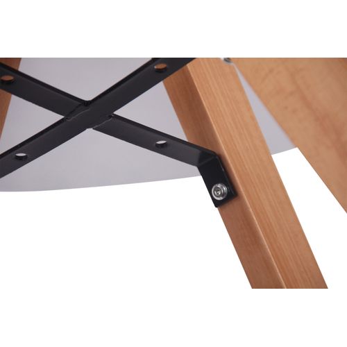 Ensemble De Salle À Manger Livik Avec 1 Table Et 4 Chaises Blanc