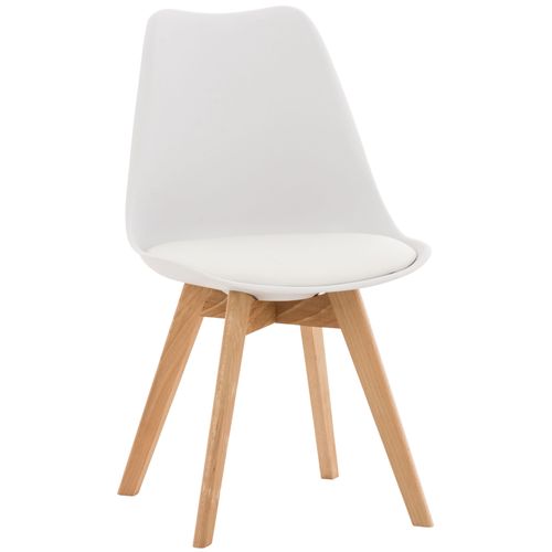 Ensemble De Salle À Manger Livik Avec 1 Table Et 4 Chaises Blanc