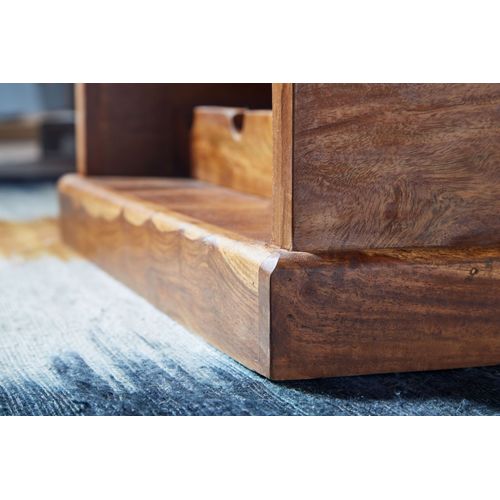 Table Basse De Salon 100 Cm Table Coffre Avec Porte-bouteilles Moderne