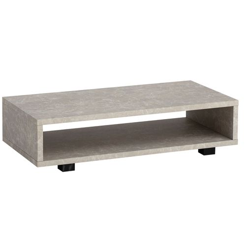 Table Basse De Salon 100 Cm Grande Moderne Rangement Rectangulaire