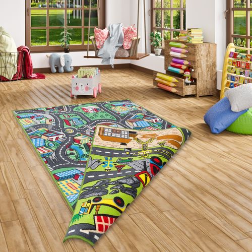 Tapis Rues Réversible Chantier 133x190cm