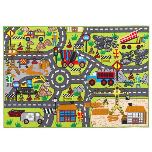 Tapis Rues Réversible Chantier 133x190cm