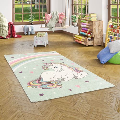 Tapis Maui Kids Pour Enfants Licorne Pastel 120x170cm