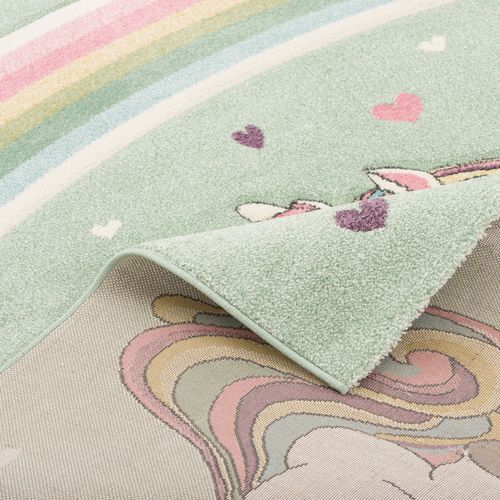 Tapis Maui Kids Pour Enfants Licorne Pastel 160x230cm
