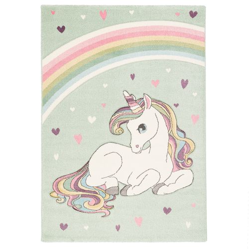 Tapis Maui Kids Pour Enfants Licorne Pastel 160x230cm