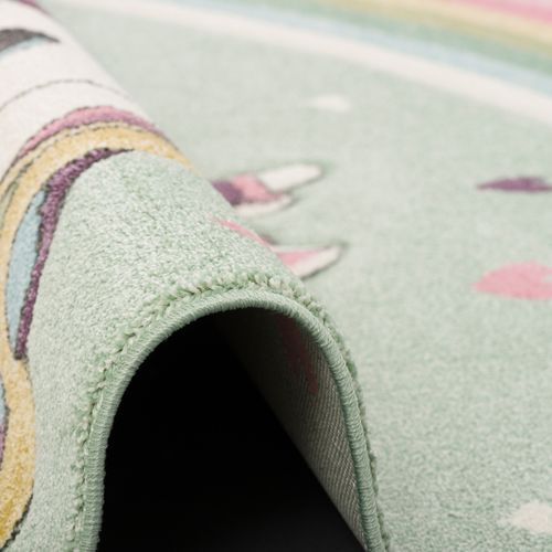 Tapis Maui Kids Pour Enfants Licorne Pastel 200x290cm