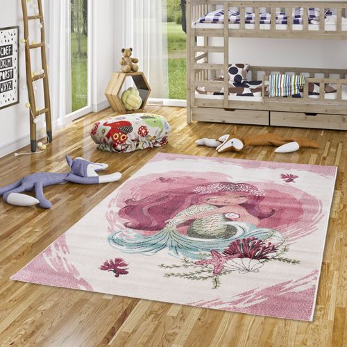 Tapis Maui Kids Pour Enfants Sirène 80x150cm