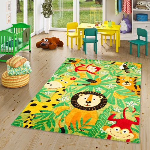 Tapis Maui Kids Pour Enfants Safari 120x170cm