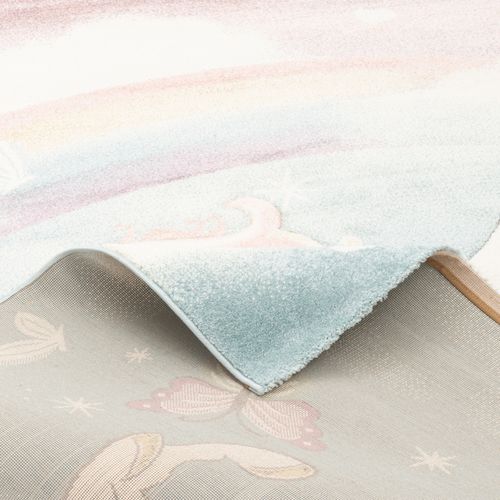 Tapis Maui Kids Pour Enfants Pastel Licorne 200x290cm