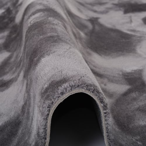 Tapis En Fourrure Pearl 160x230cm Anthracite