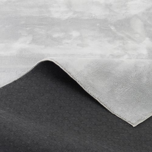 Tapis En Fourrure Pearl 160x230cm Gris