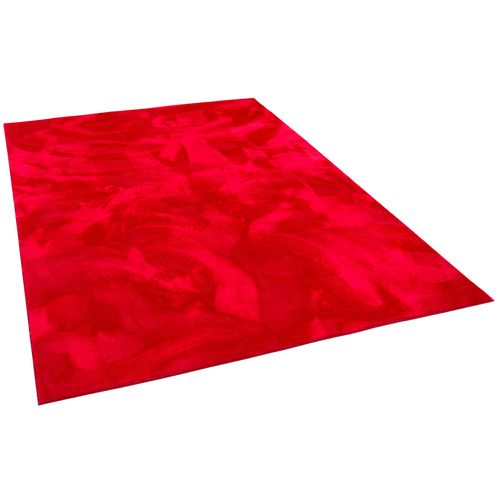 Tapis En Fourrure Pearl 160x230cm Rouge