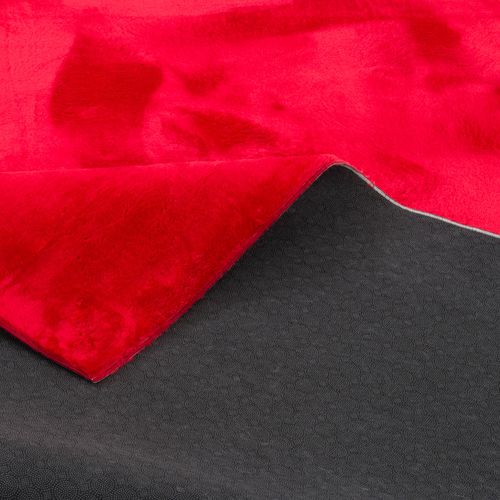 Tapis En Fourrure Pearl 200x290cm Rouge