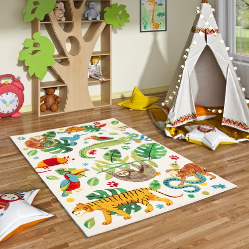 Tapis Maui Kids Pour Enfants Jungle 160x230cm