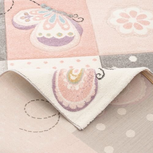 Tapis Maui Kids Pour Enfants Plaid Cœurs 140x200cm