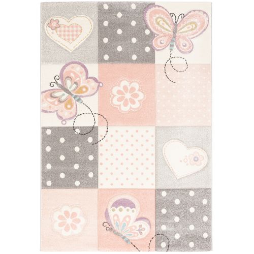 Tapis Maui Kids Pour Enfants Plaid Cœurs 140x200cm