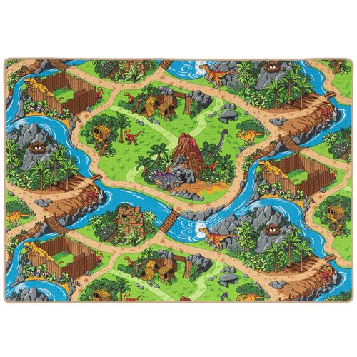 Tapis Rues Pour Enfants Dinosaures 200x300cm