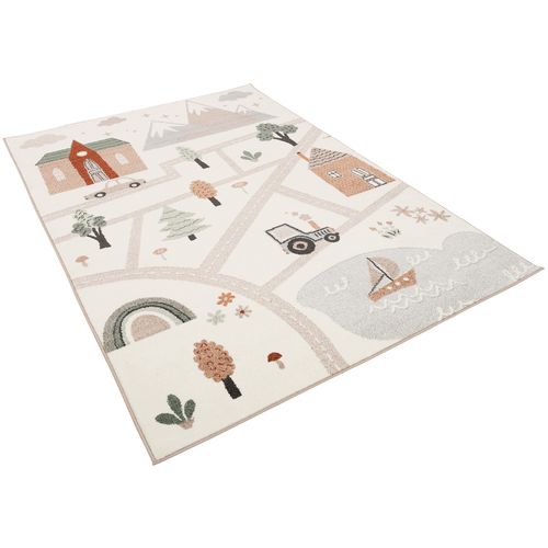 Tapis Pour Enfants Softstar Kids Little City 80x150cm Multicolore