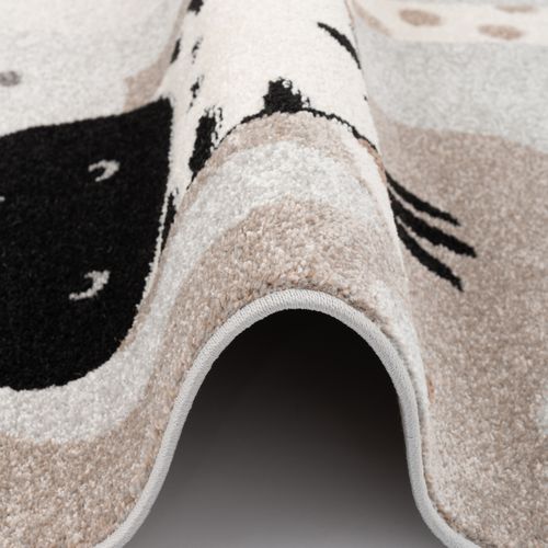 Tapis Pour Enfants Softstar Kids Safari 80x150cm Gris