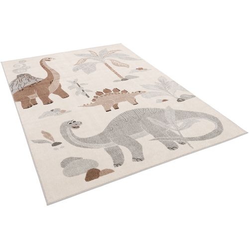 Tapis Pour Enfants Softstar Kids Dinosaures 120x170cm Gris