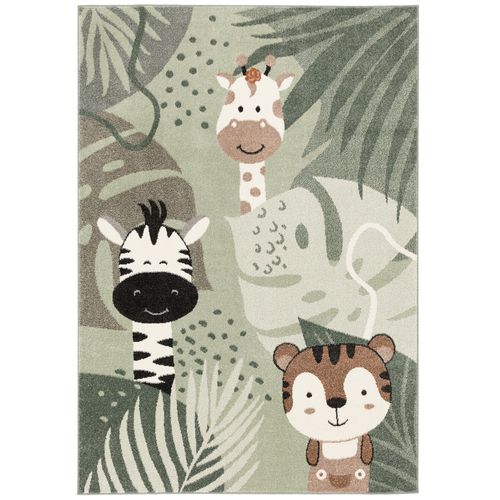 Tapis Pour Enfants Softstar Kids Safari 120x170cm Vert