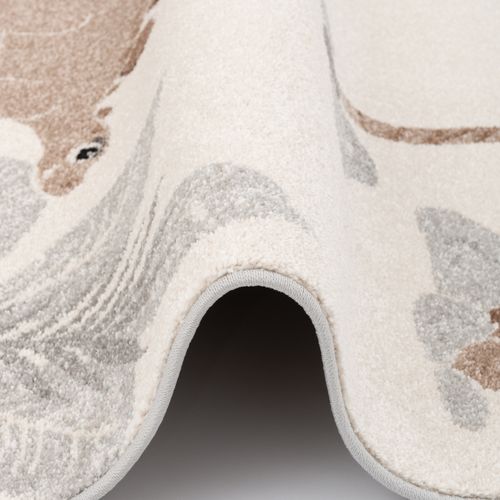 Tapis Pour Enfants Softstar Kids Dinosaures 160x230cm Gris