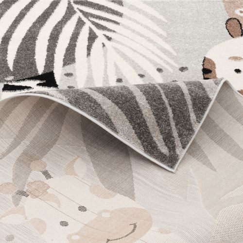 Tapis Pour Enfants Softstar Kids Safari 160x230cm Gris