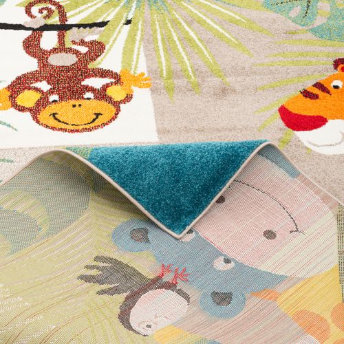 Tapis Pour Enfants Softstar Kids Animaux 200x290cm Multicolore