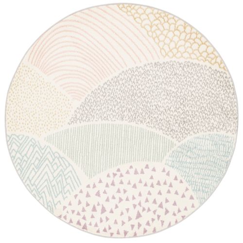 Tapis Pour Enfants Softstar Kids Fantaisie 160cm Multicolore  Rond