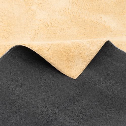 Tapis En Fourrure Pearl 80x150cm Jaune