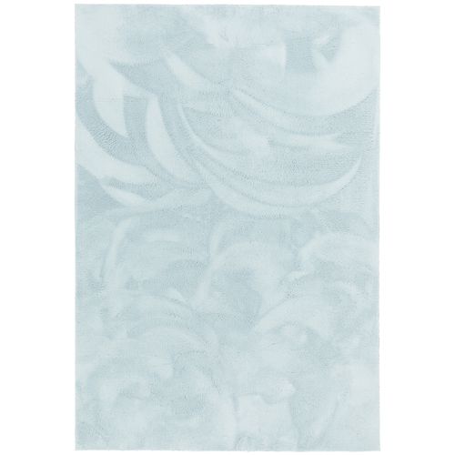Tapis En Fourrure Pearl 80x150cm Bleu