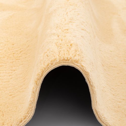 Tapis En Fourrure Pearl 120x170cm Jaune