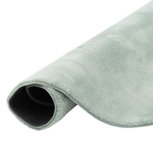 Tapis En Fourrure Pearl Rond 120cm Vert