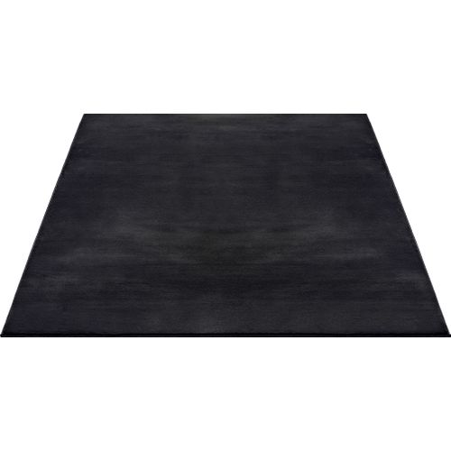 Tapis Cosy Moderne Fourrure Douillet Lavable, Noir, 140x200 Cm