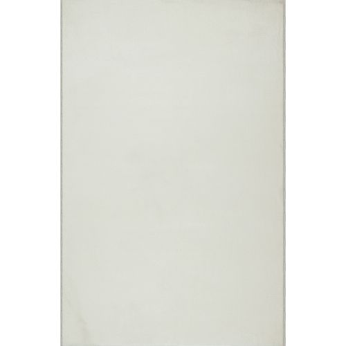 Tapis Cosy Moderne Fourrure Douillet Lavable, Crème, 160x220 Cm