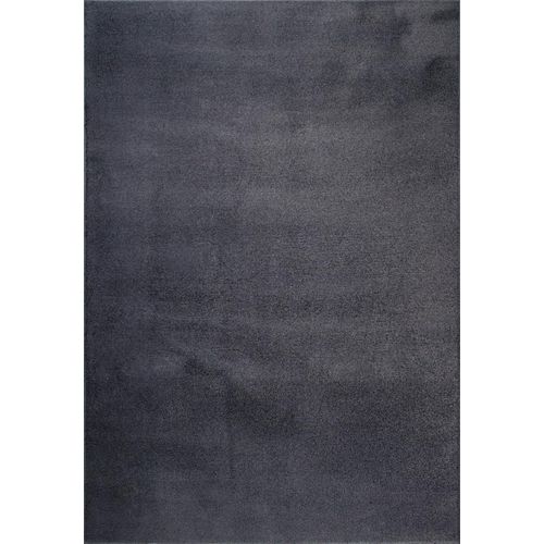 Tapis Cosy Moderne Fourrure Douillet Lavable, Anthracite, 240x340 Cm