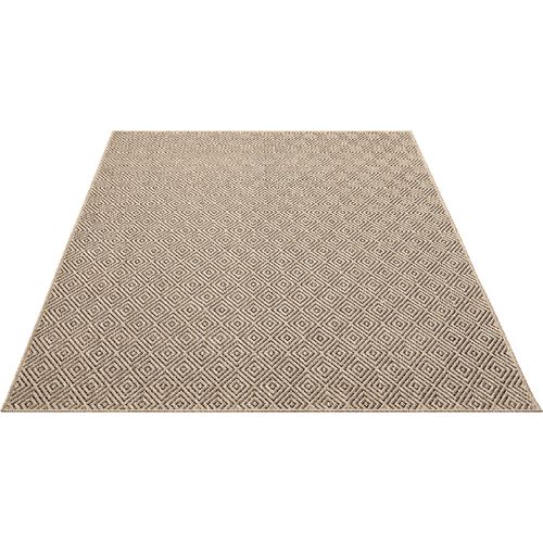 Tapis Kansas Extérieur Jute Terrasse - Nature - 120x170 Cm