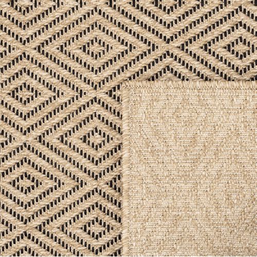 Tapis Kansas Extérieur Jute Terrasse - Nature - 140x200 Cm