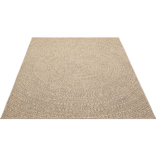 Tapis Kansas Extérieur Jute Terrasse - Nature - 60x90 Cm