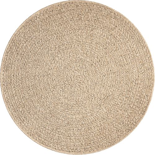 Tapis Kansas Extérieur Jute Terrasse - Nature - 120 Cm Ronde