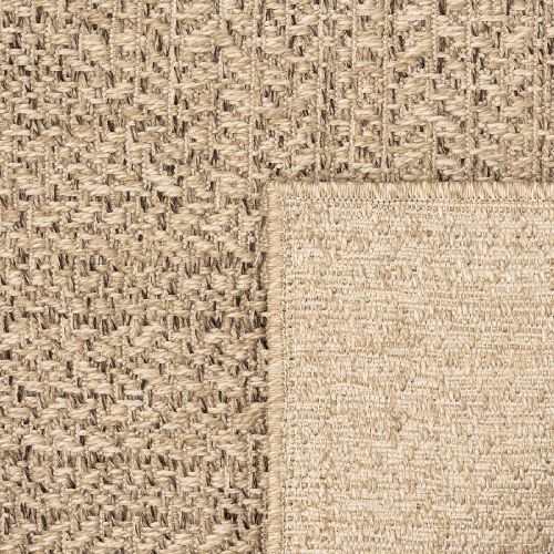 Tapis Kansas Extérieur Jute Terrasse - Nature - 80x250 Cm