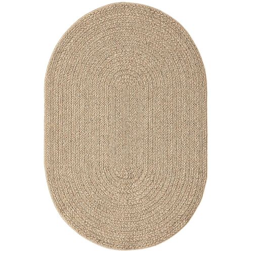 Tapis Kansas Extérieur Jute Terrasse - Nature - 140x200 Ov