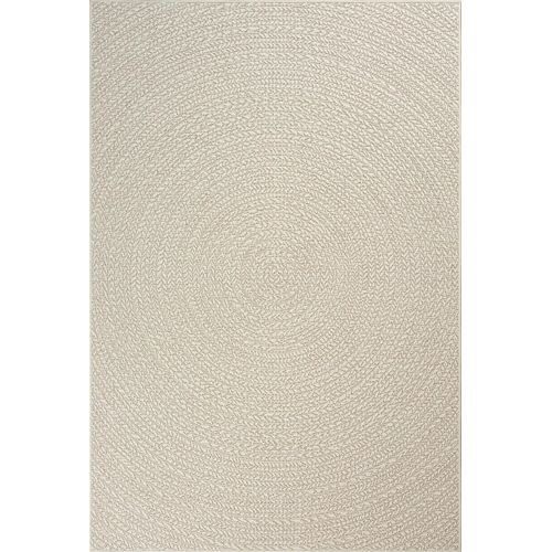 Tapis Kansas Extérieur Jute Terrasse - Crème - 80x150 Cm