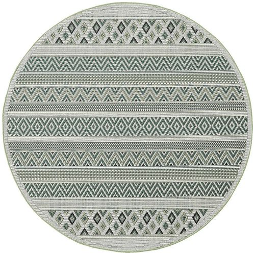 Tapis Machka Extérieur Diamant, Vert, 160 Cm Ronde
