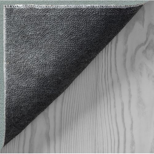 Tapis Moelleux Poils Courts, Antidérapant, Lavable, Soft, Bleu, 200 X 200 Cm