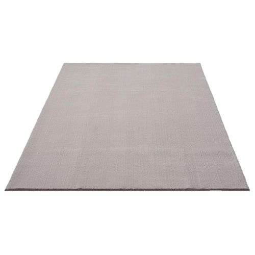 Tapis Moelleux Poils Courts, Antidérapant, Lavable, Soft, Sable, 240 X 340 Cm