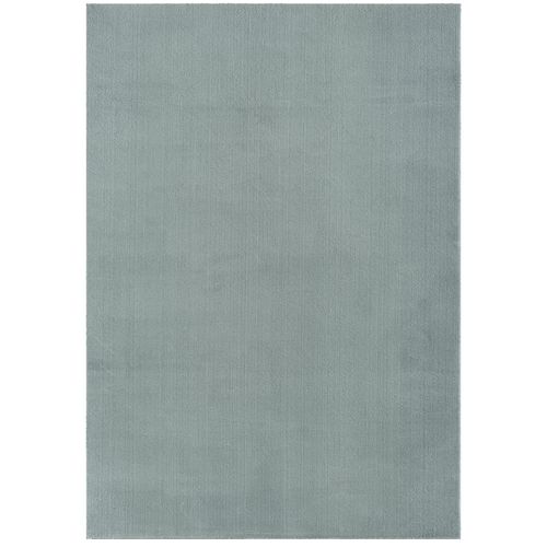 Tapis Moelleux Poils Courts, Antidérapant, Lavable, Soft, Bleu, 200 X 280 Cm