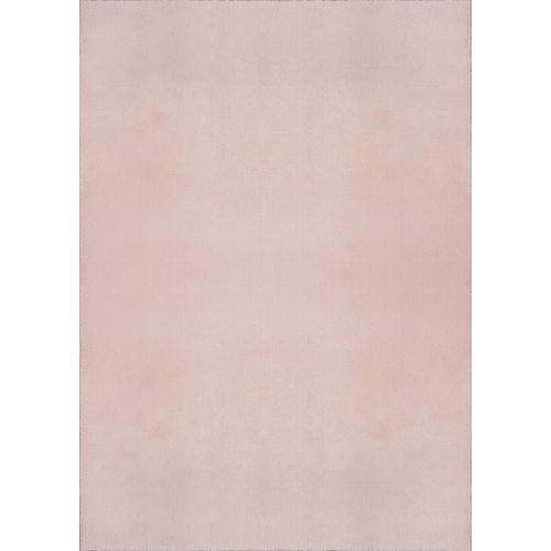 Tapis Moelleux Poils Courts, Antidérapant, Lavable, Soft, Blush, 200 X 280 Cm