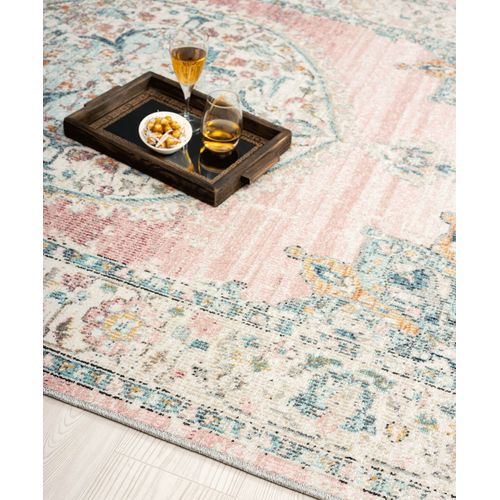 Tapis Palma Extérieur Oriental, Rose, 120x170 Cm