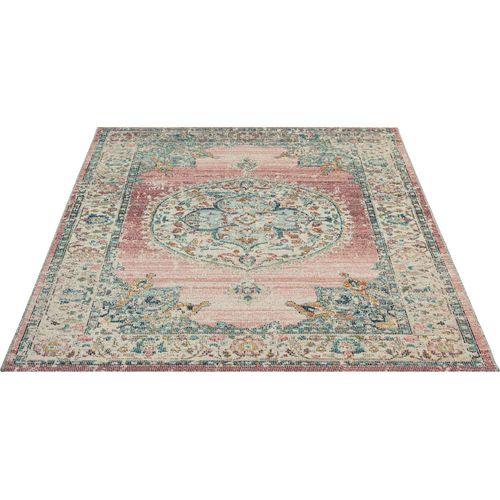 Tapis Palma Extérieur Oriental, Rose, 160x230 Cm
